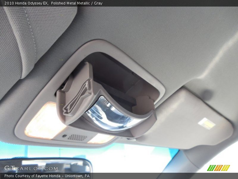 Polished Metal Metallic / Gray 2010 Honda Odyssey EX