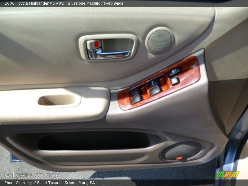 Bluestone Metallic / Ivory Beige 2006 Toyota Highlander V6 4WD