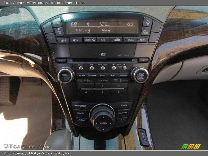 Bali Blue Pearl / Taupe 2011 Acura MDX Technology