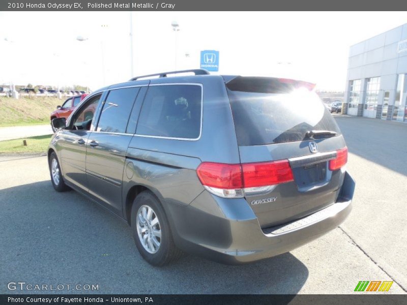 Polished Metal Metallic / Gray 2010 Honda Odyssey EX