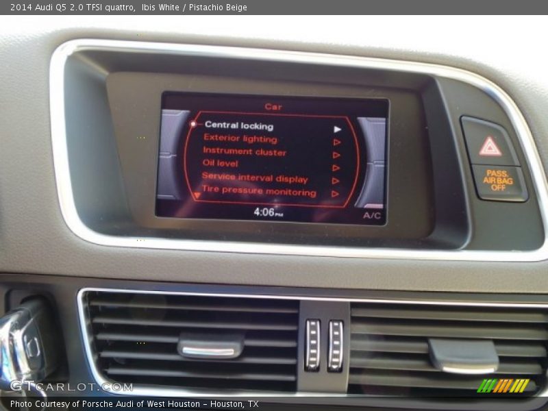 Ibis White / Pistachio Beige 2014 Audi Q5 2.0 TFSI quattro