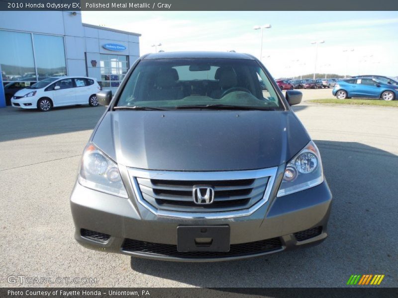 Polished Metal Metallic / Gray 2010 Honda Odyssey EX