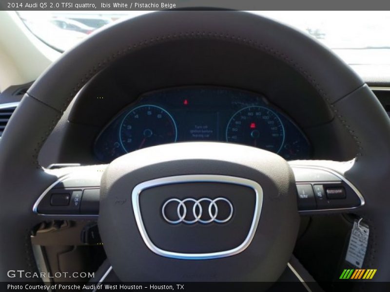 Ibis White / Pistachio Beige 2014 Audi Q5 2.0 TFSI quattro