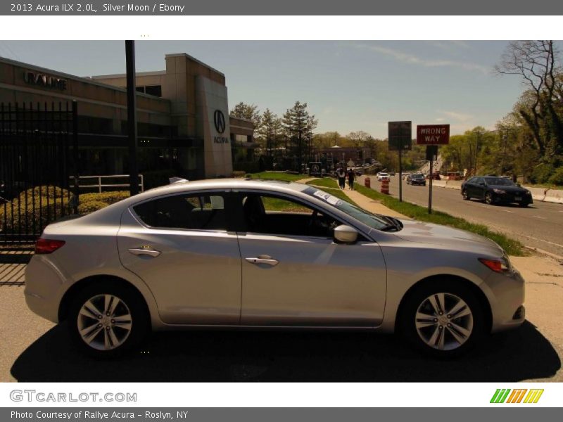 Silver Moon / Ebony 2013 Acura ILX 2.0L