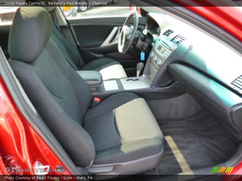 Barcelona Red Metallic / Charcoal 2009 Toyota Camry SE