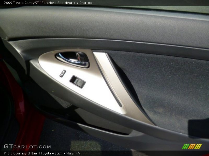 Barcelona Red Metallic / Charcoal 2009 Toyota Camry SE