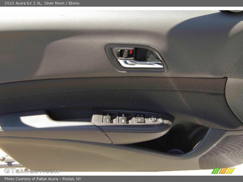 Silver Moon / Ebony 2013 Acura ILX 2.0L