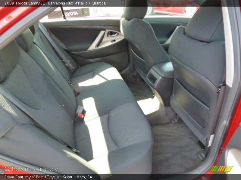 Barcelona Red Metallic / Charcoal 2009 Toyota Camry SE