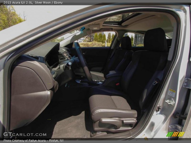 Silver Moon / Ebony 2013 Acura ILX 2.0L