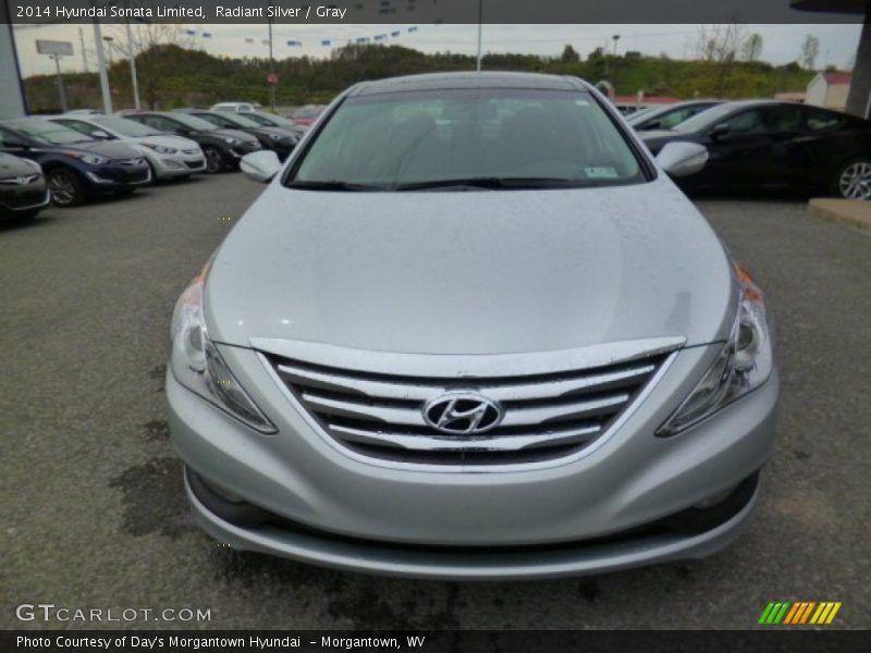 Radiant Silver / Gray 2014 Hyundai Sonata Limited