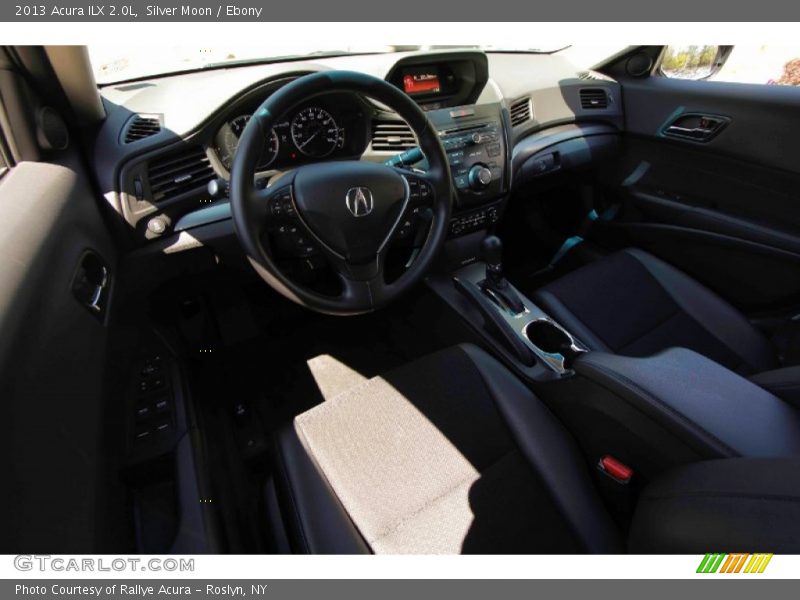 Silver Moon / Ebony 2013 Acura ILX 2.0L
