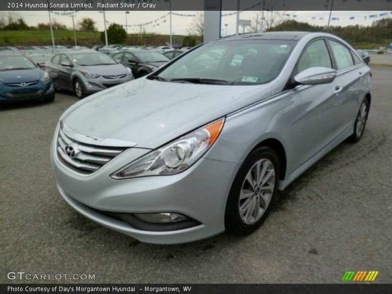 Radiant Silver / Gray 2014 Hyundai Sonata Limited