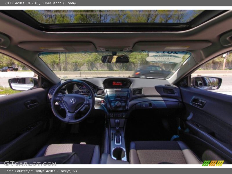 Silver Moon / Ebony 2013 Acura ILX 2.0L