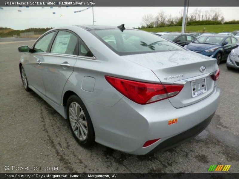 Radiant Silver / Gray 2014 Hyundai Sonata Limited