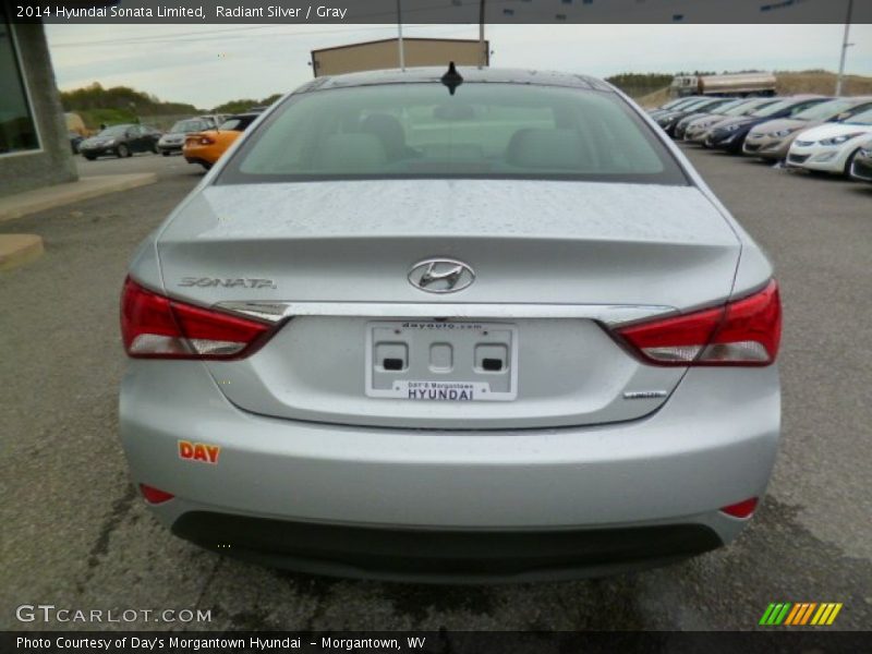 Radiant Silver / Gray 2014 Hyundai Sonata Limited
