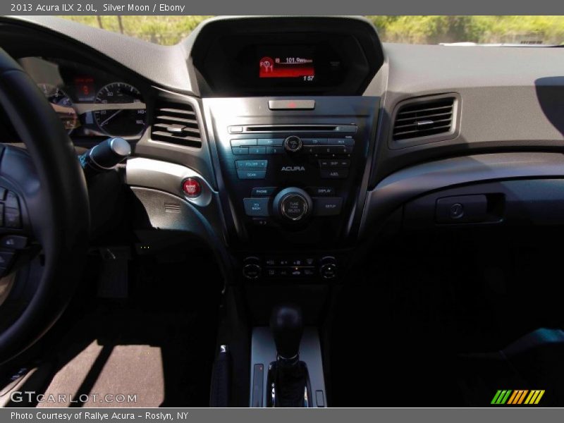 Silver Moon / Ebony 2013 Acura ILX 2.0L