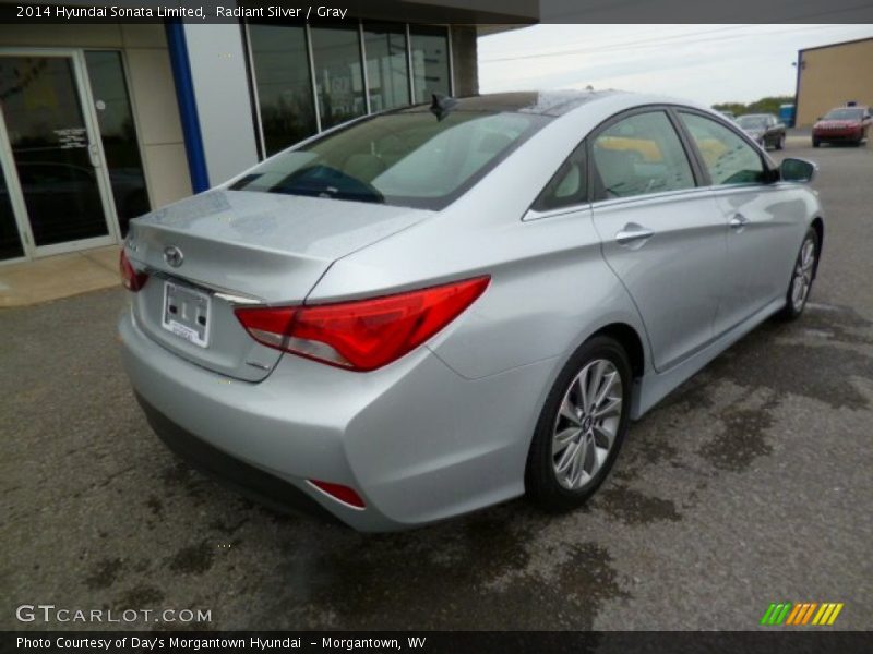 Radiant Silver / Gray 2014 Hyundai Sonata Limited