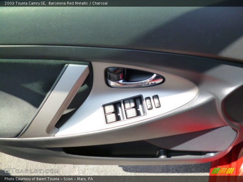 Barcelona Red Metallic / Charcoal 2009 Toyota Camry SE