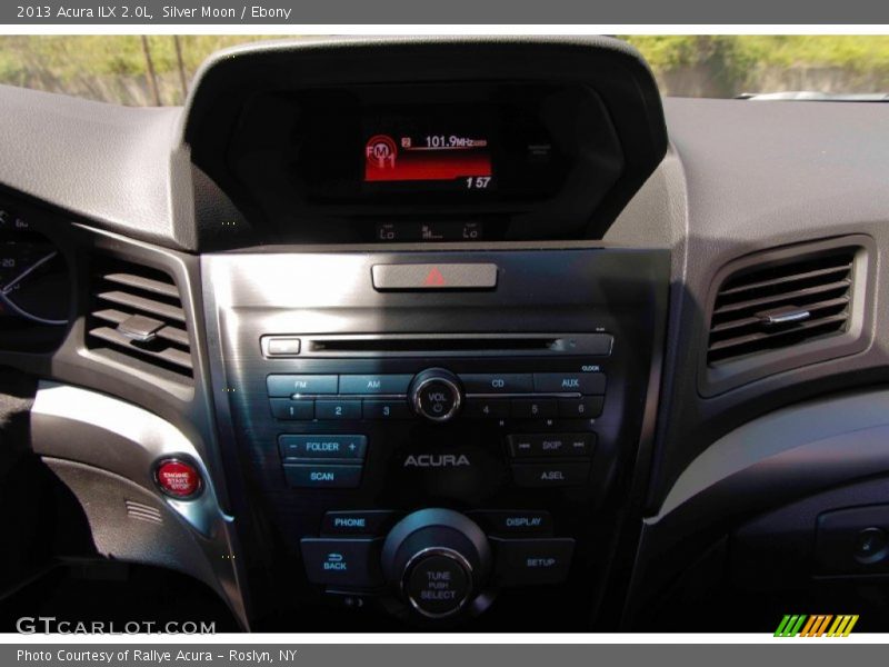 Silver Moon / Ebony 2013 Acura ILX 2.0L