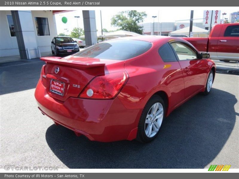 Red Alert / Charcoal 2010 Nissan Altima 2.5 S Coupe