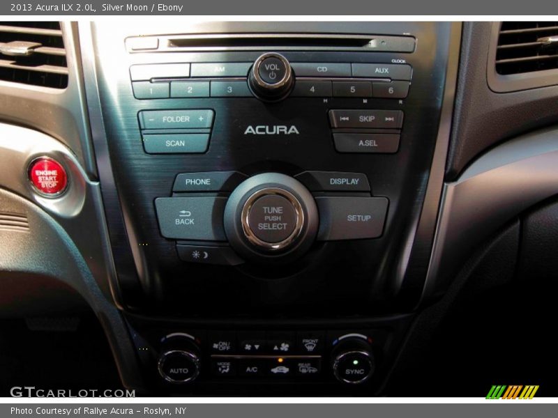 Silver Moon / Ebony 2013 Acura ILX 2.0L
