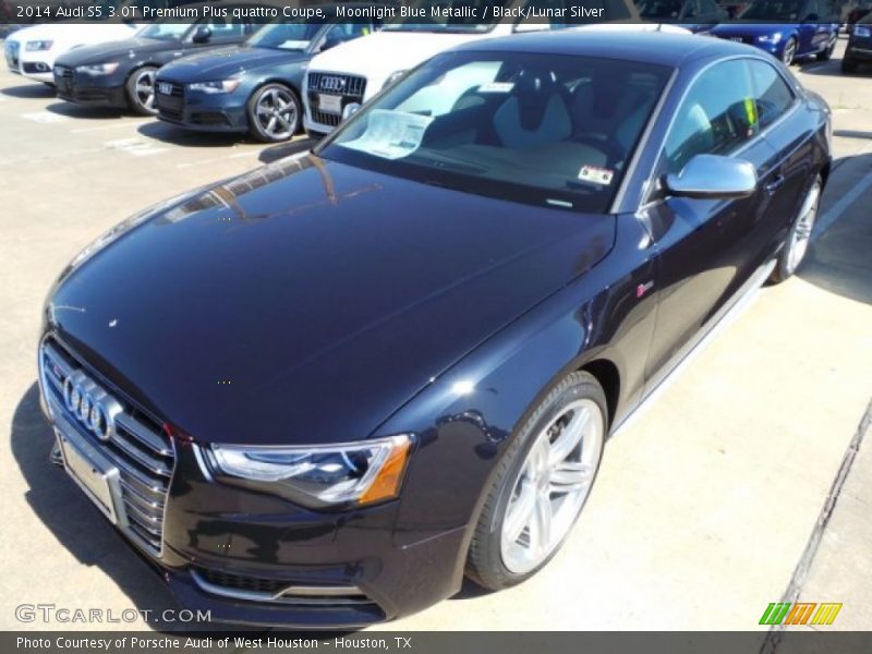 Front 3/4 View of 2014 S5 3.0T Premium Plus quattro Coupe