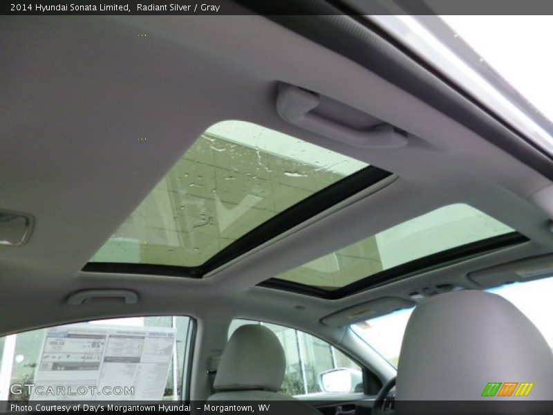 Radiant Silver / Gray 2014 Hyundai Sonata Limited