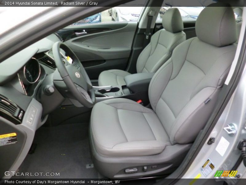 Radiant Silver / Gray 2014 Hyundai Sonata Limited