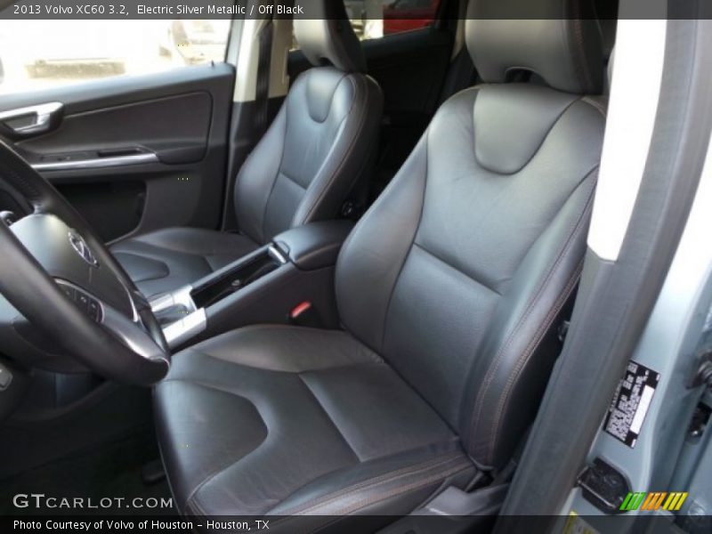 Electric Silver Metallic / Off Black 2013 Volvo XC60 3.2