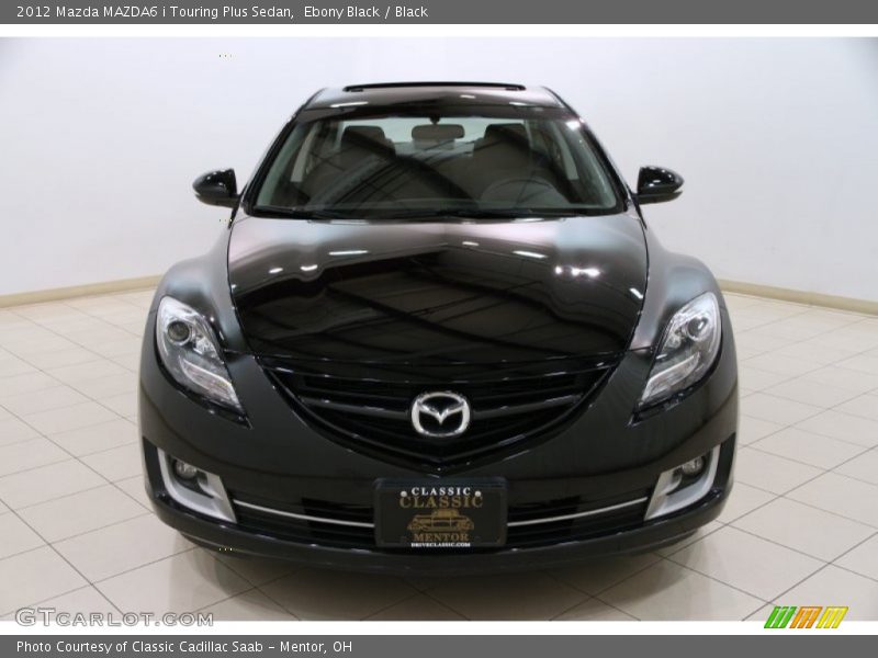 Ebony Black / Black 2012 Mazda MAZDA6 i Touring Plus Sedan