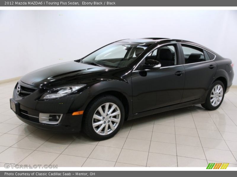 Ebony Black / Black 2012 Mazda MAZDA6 i Touring Plus Sedan