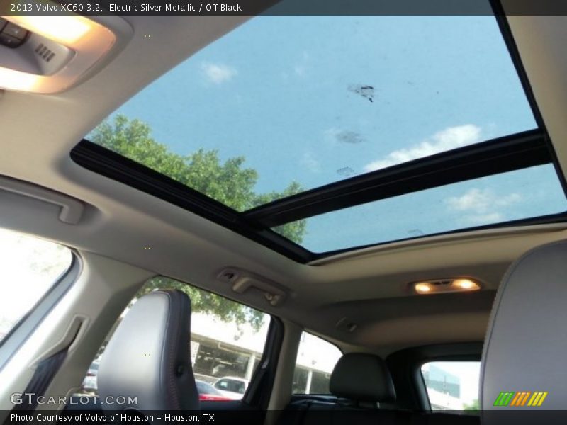 Electric Silver Metallic / Off Black 2013 Volvo XC60 3.2