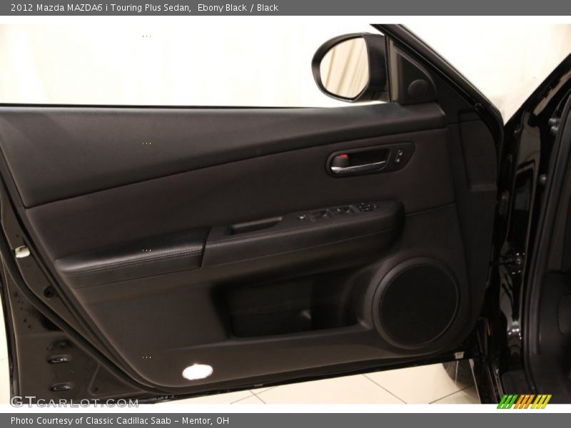 Ebony Black / Black 2012 Mazda MAZDA6 i Touring Plus Sedan