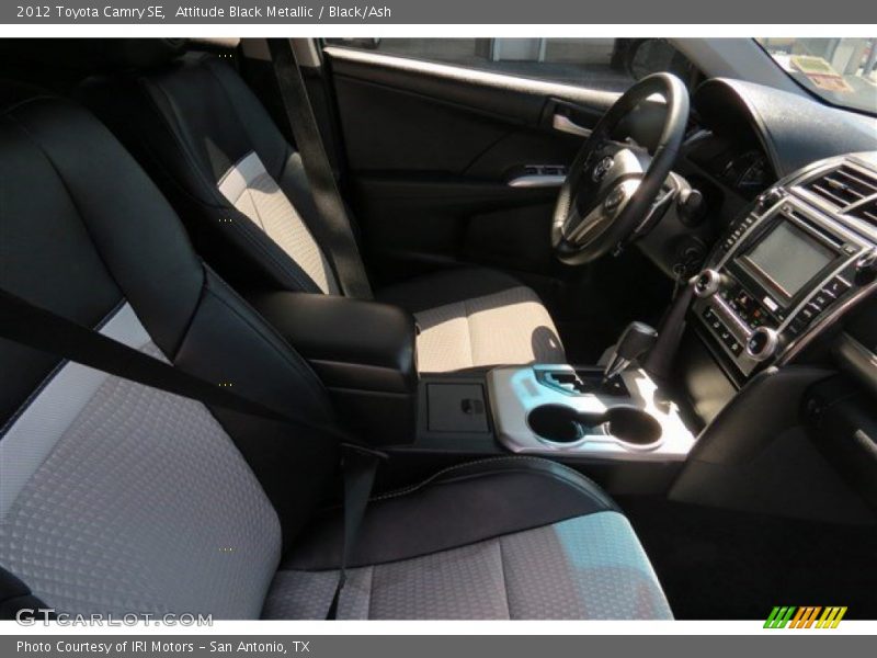 Attitude Black Metallic / Black/Ash 2012 Toyota Camry SE