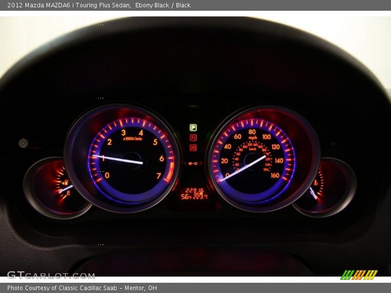 Ebony Black / Black 2012 Mazda MAZDA6 i Touring Plus Sedan