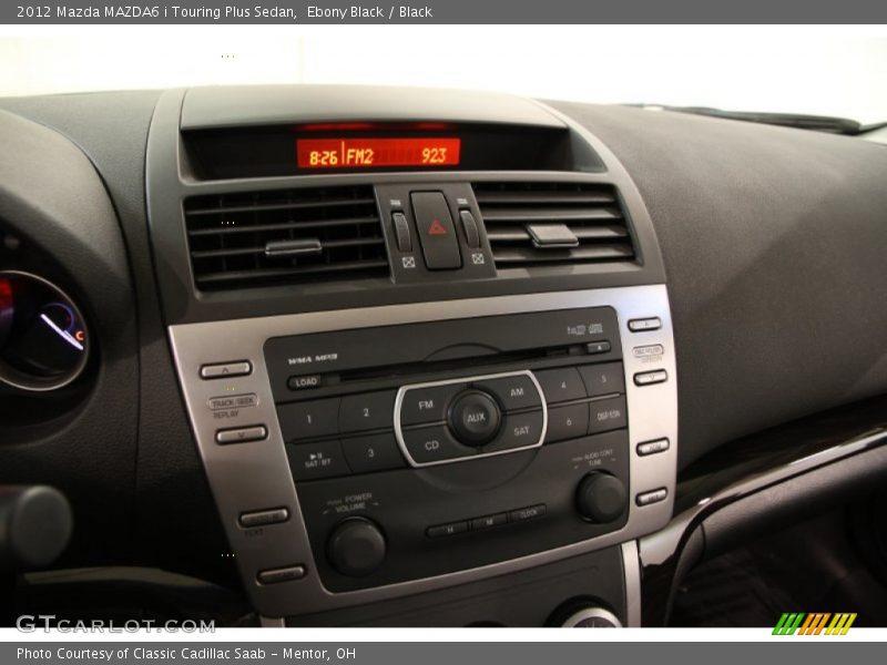 Ebony Black / Black 2012 Mazda MAZDA6 i Touring Plus Sedan