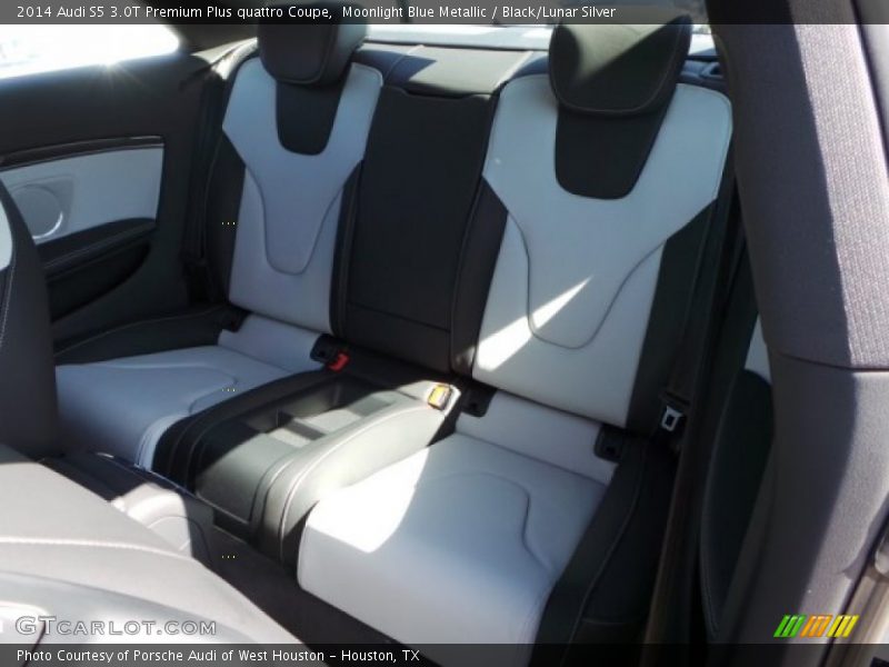 Rear Seat of 2014 S5 3.0T Premium Plus quattro Coupe