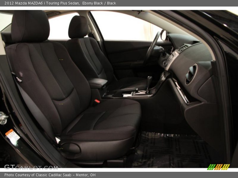Ebony Black / Black 2012 Mazda MAZDA6 i Touring Plus Sedan