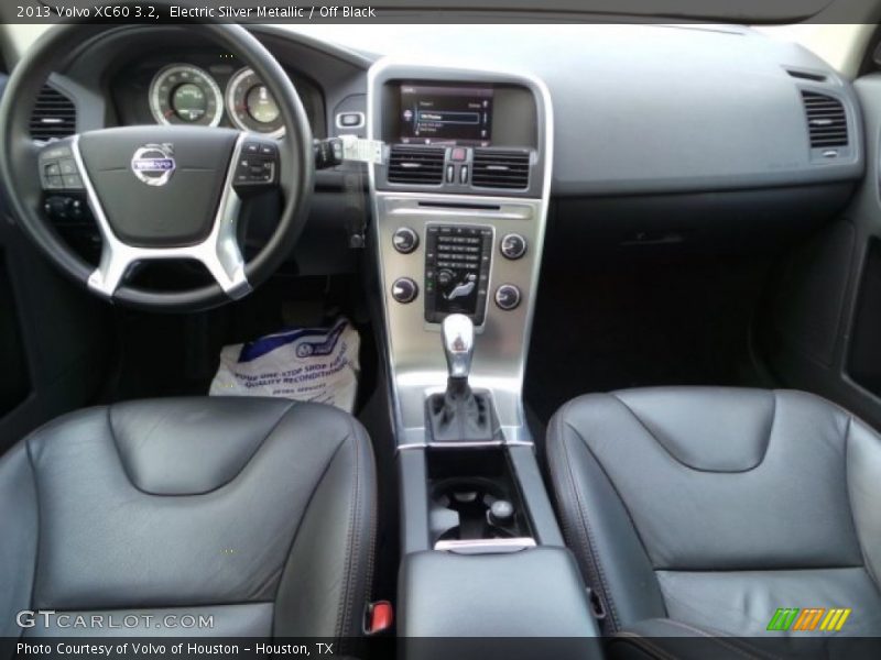Electric Silver Metallic / Off Black 2013 Volvo XC60 3.2