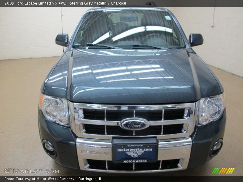 Sterling Grey Metallic / Charcoal 2009 Ford Escape Limited V6 4WD
