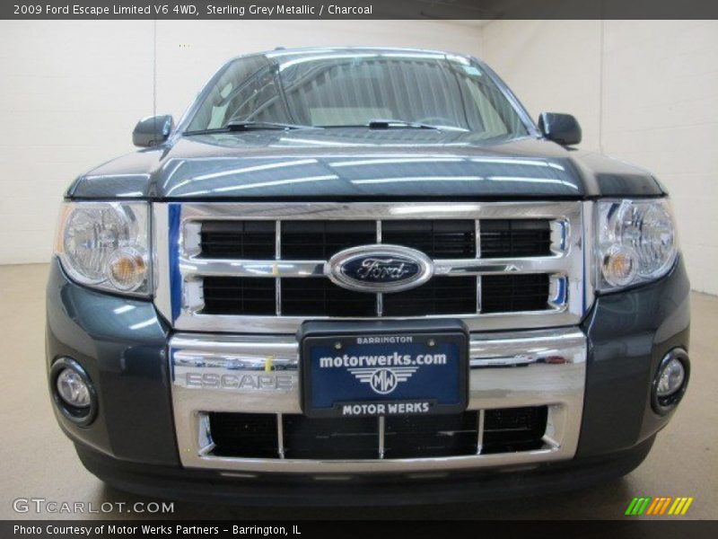 Sterling Grey Metallic / Charcoal 2009 Ford Escape Limited V6 4WD