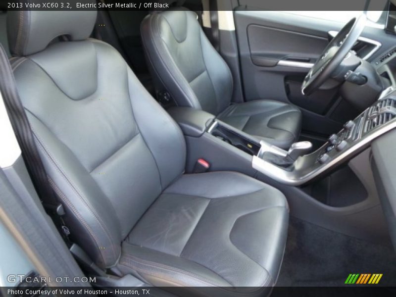 Electric Silver Metallic / Off Black 2013 Volvo XC60 3.2