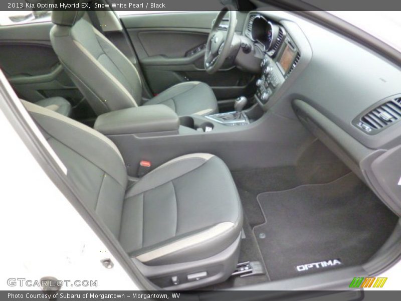  2013 Optima Hybrid EX Black Interior