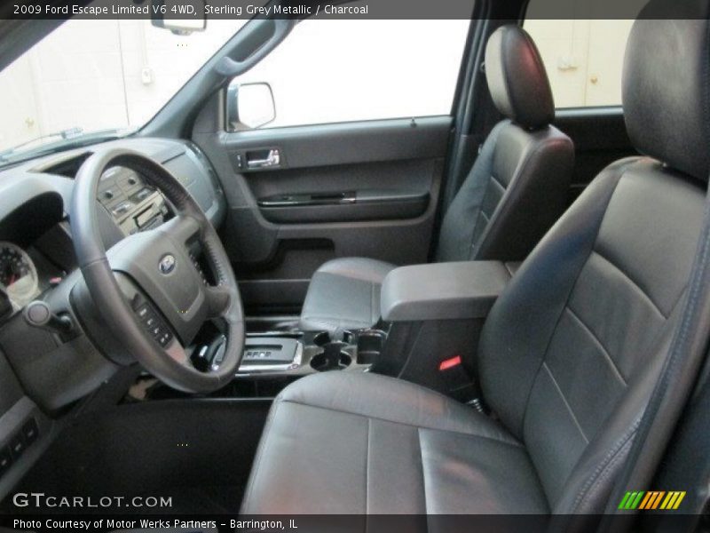Sterling Grey Metallic / Charcoal 2009 Ford Escape Limited V6 4WD