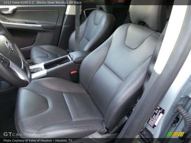 Electric Silver Metallic / Off Black 2013 Volvo XC60 3.2