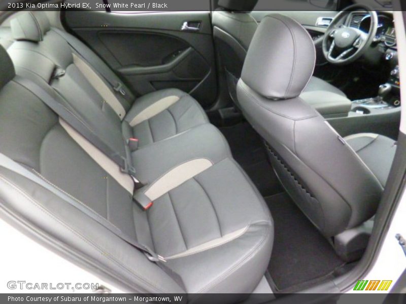 Rear Seat of 2013 Optima Hybrid EX
