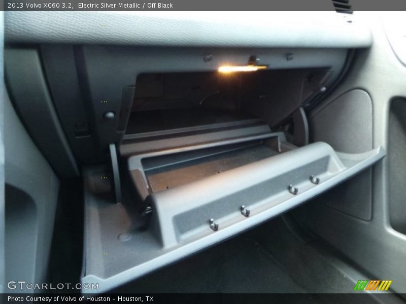 Electric Silver Metallic / Off Black 2013 Volvo XC60 3.2