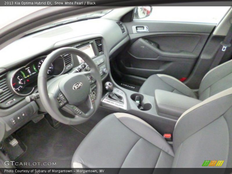 Black Interior - 2013 Optima Hybrid EX 