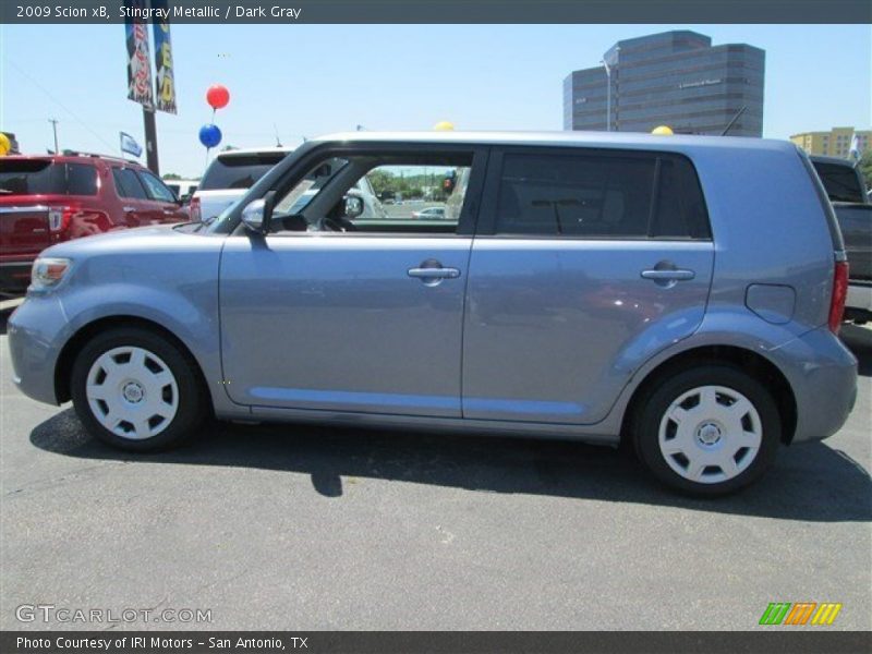 Stingray Metallic / Dark Gray 2009 Scion xB