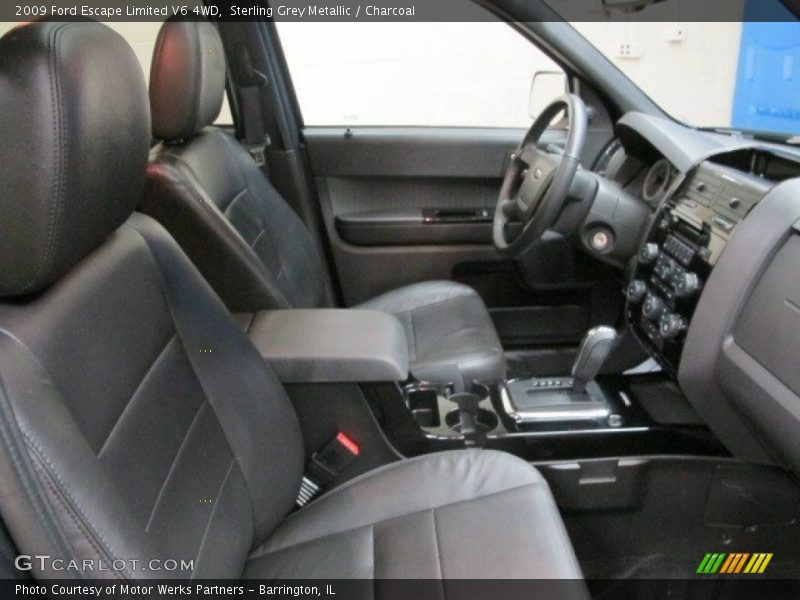 Sterling Grey Metallic / Charcoal 2009 Ford Escape Limited V6 4WD